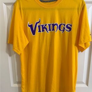 NFL Minnesota Vikings Yellow T-Shirt